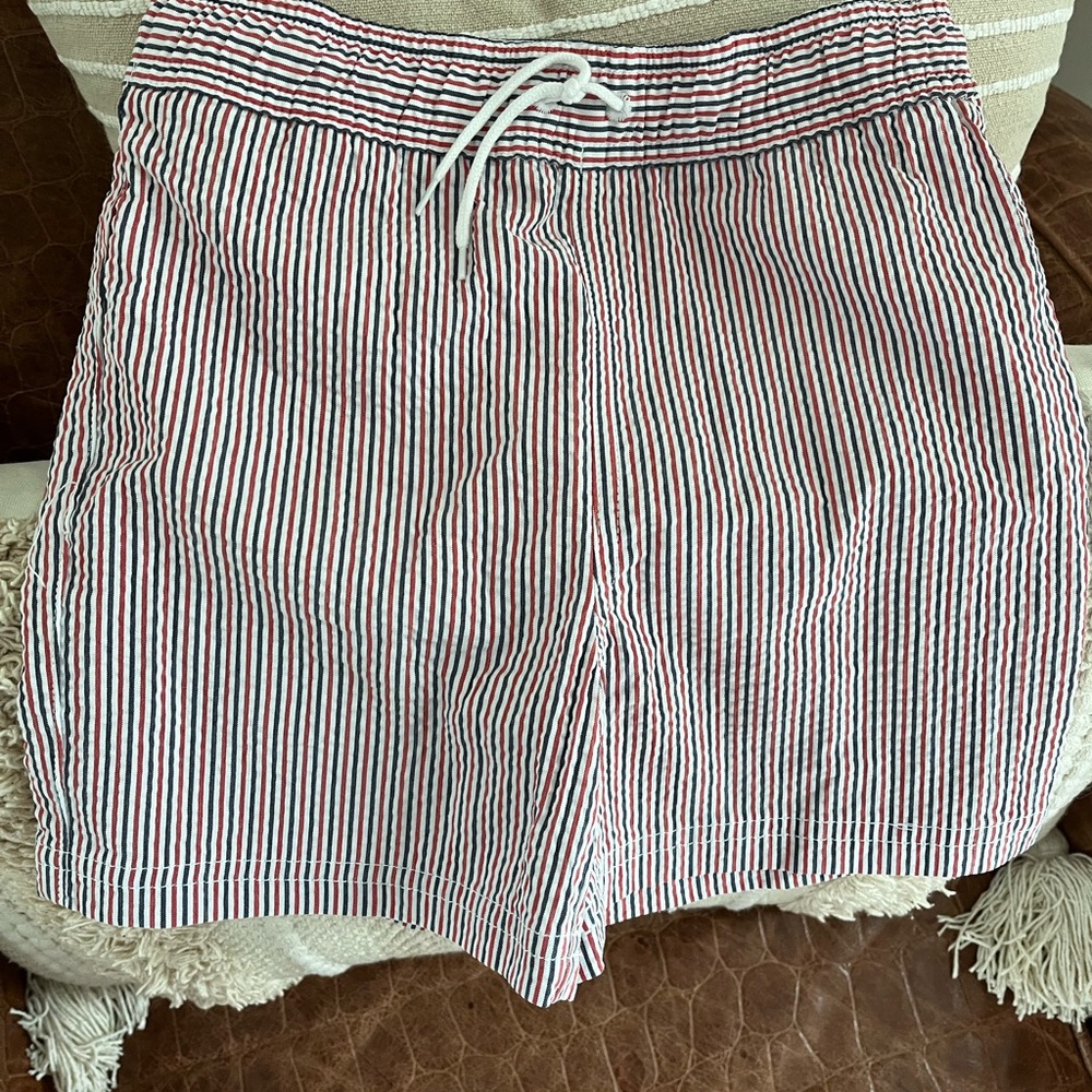 NWOT. Janie and Jack boys swim trunks. Size 6